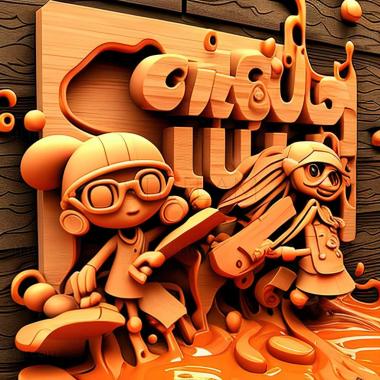 3D model Splatoon game (STL)